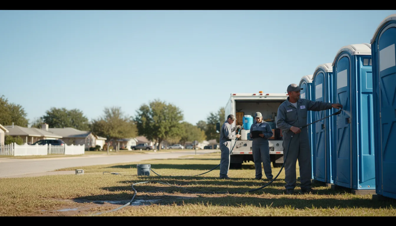 Long-Term Portable Toilet Rental in Rapid City, MI near me